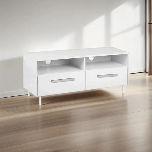 CORNER OFFICE KEIRA 2 DRAWER ENTERTAINMENT UNIT