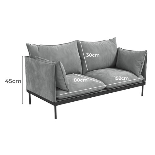 CHISWICK LIVING KHAN 2 SEATER SOFA