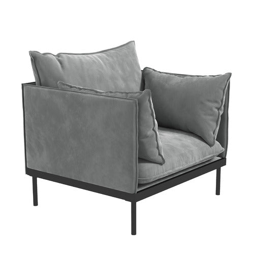 CHISWICK LIVING KHAN UPHOLSTERED ARMCHAIR