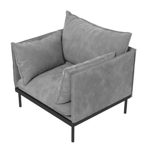 CHISWICK LIVING KHAN UPHOLSTERED ARMCHAIR