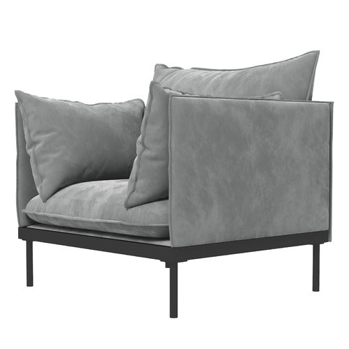 CHISWICK LIVING KHAN UPHOLSTERED ARMCHAIR