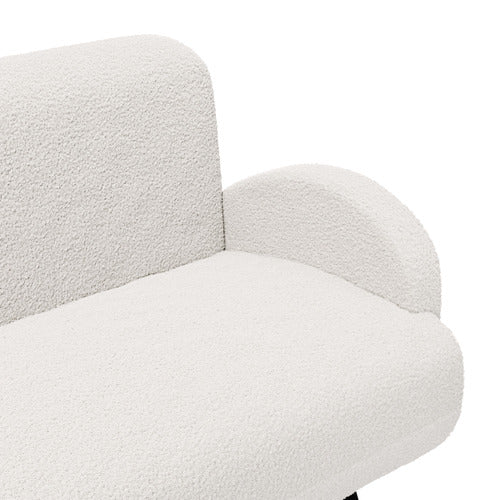 LIVING FUSION KIAN 3 SEATER BOUCLE SOFA