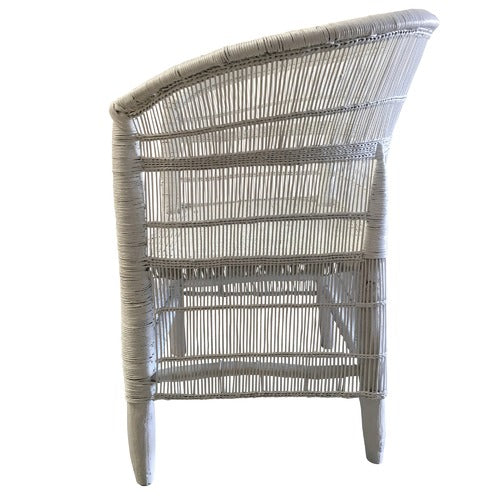 TRIBAL EXPRESSIONS AUTHENTIC MALAWI REED ARMCHAIR