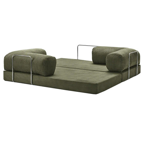 MIKASA FURNITURE KIRAN 3 SEATER DOUBLE CORDUROY SOFA BED