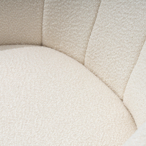NATURALLY PROVINICIAL KRISHNA BOUCLE SWIVEL ACCENT CHAIR