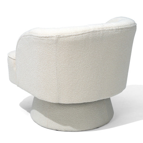 NATURALLY PROVINICIAL KRISHNA BOUCLE SWIVEL ACCENT CHAIR