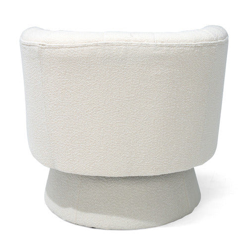 NATURALLY PROVINICIAL KRISHNA BOUCLE SWIVEL ACCENT CHAIR