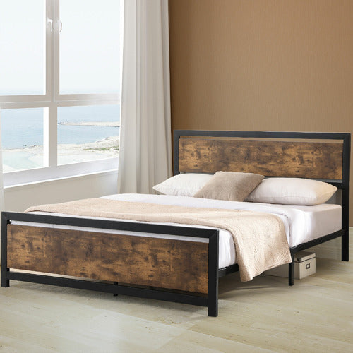 OAKLEIGH HOME KUMA STEEL BED FRAME