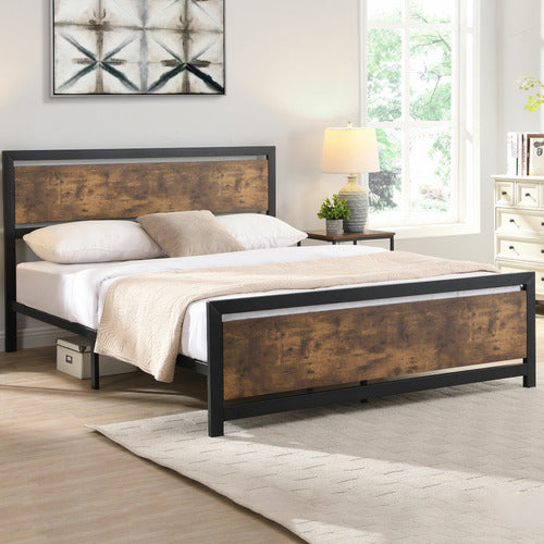 OAKLEIGH HOME KUMA STEEL BED FRAME