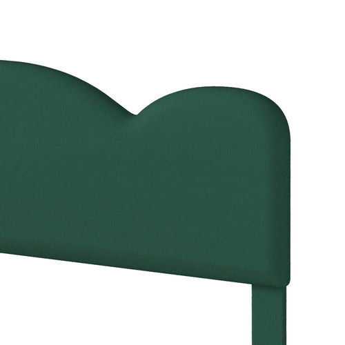 OAKLEIGH HOME GREEN KYLER UPHOLSTERED QUEEN BED FRAME
