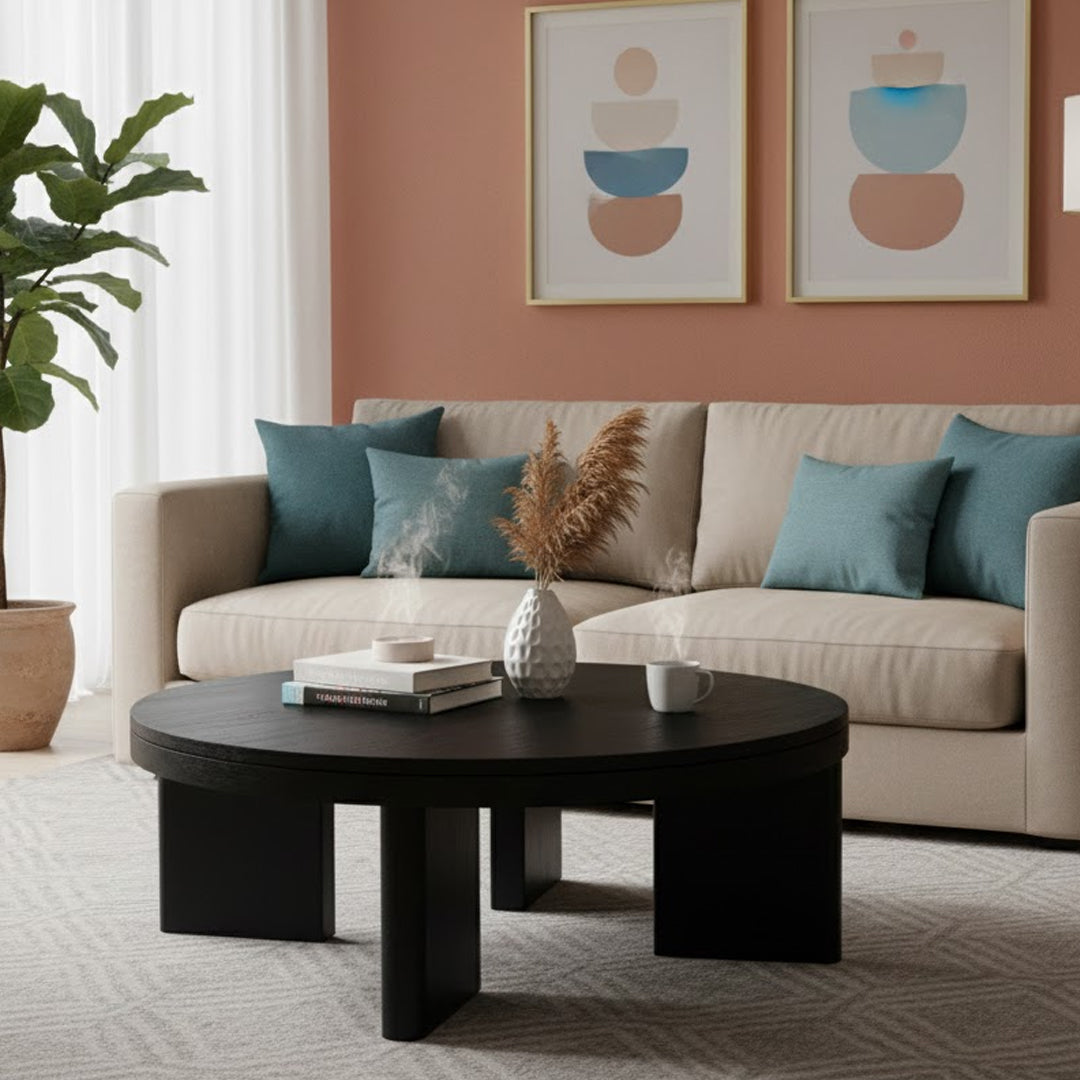 LA VERDE CAIUS MINDI WOOD COFFEE TABLE