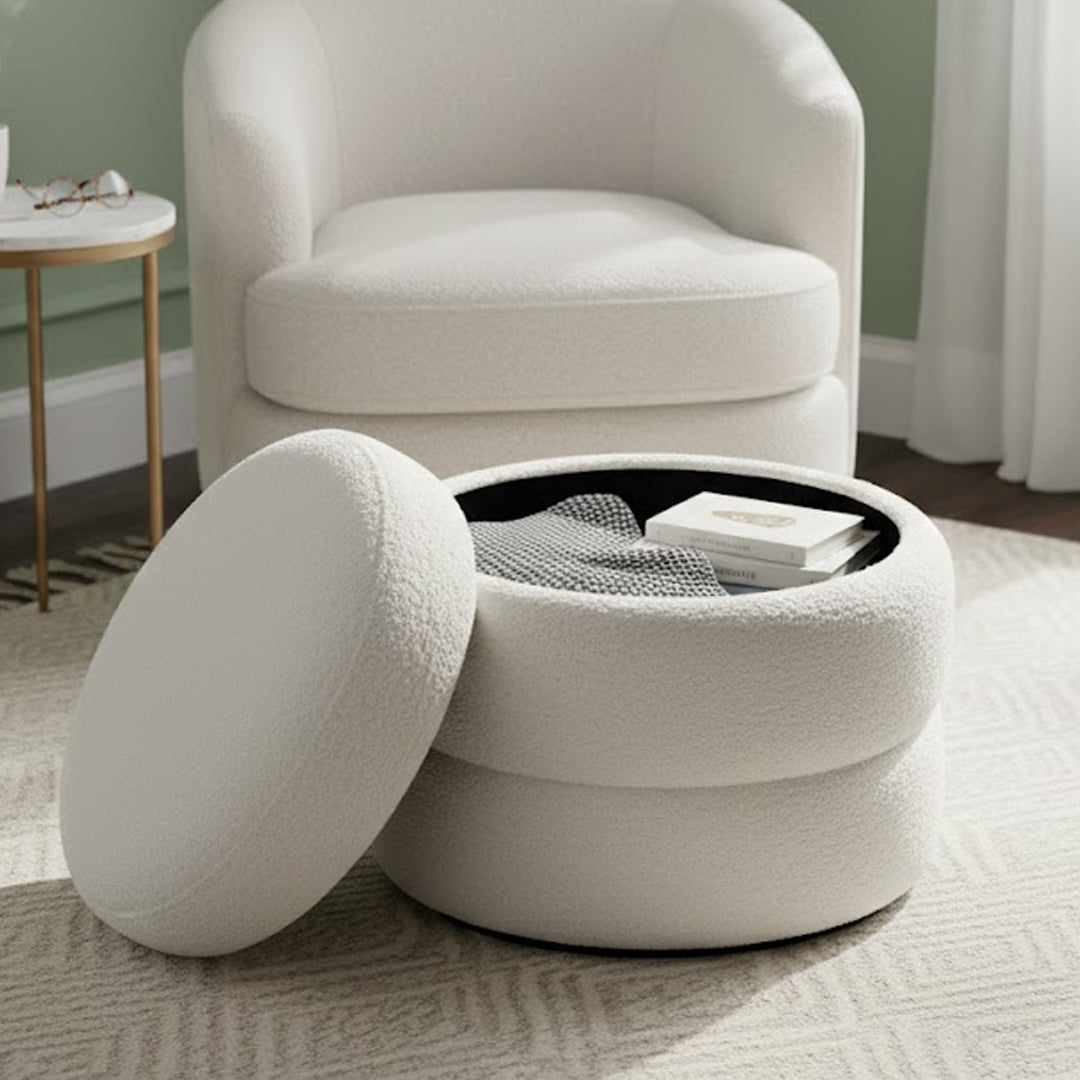 LGLESIAS OTTOMAN CREAM