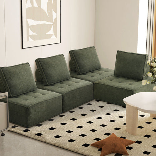 LIVING FUSION ISABELLA TUFTED ACCENT CHAIRS (SET OF 4)