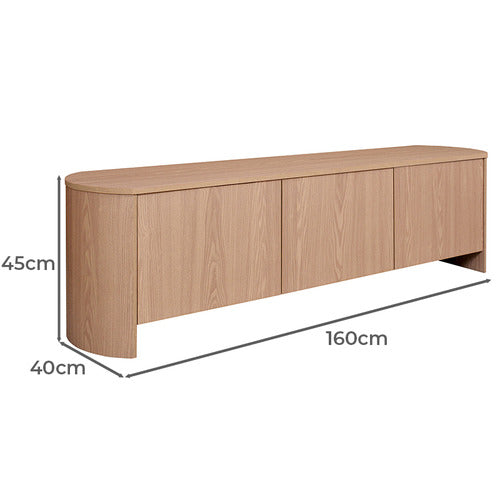 ESTUDIO FURNITURE LA TROBE 3 DOOR TV CABINET