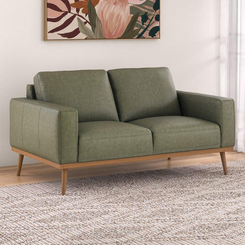LANDIS 2 SEATER GENUINE LEATHER SOFA