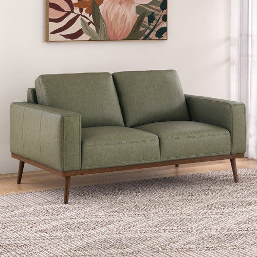 LANDIS 2 SEATER GENUINE LEATHER SOFA