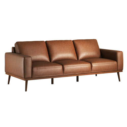 LANDIS 3 SEATER GENUINE LEATHER SOFA