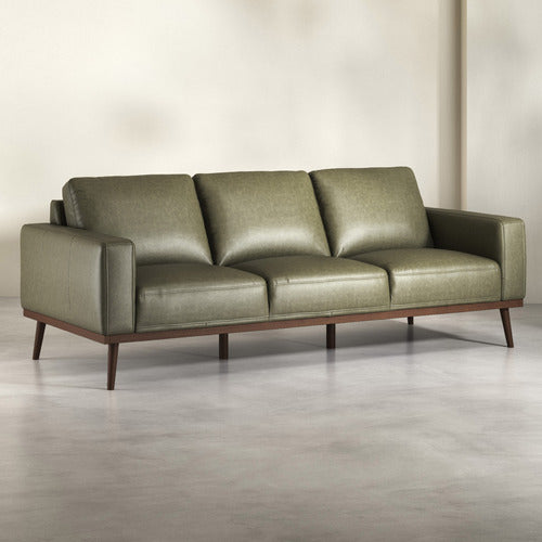 LANDIS 3 SEATER GENUINE LEATHER SOFA