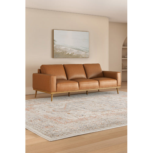 LANDIS 3 SEATER GENUINE LEATHER SOFA