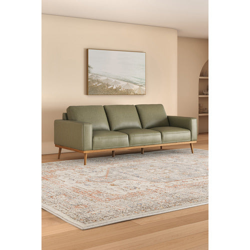 LANDIS 3 SEATER GENUINE LEATHER SOFA