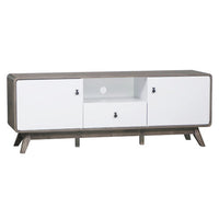 CORNER OFFICE LARS 2 DOOR WOODEN ENTERTAINMENT UNIT