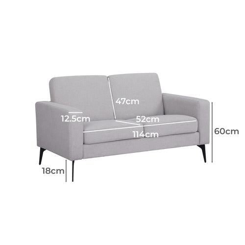 PALMGROVE LANE LAYLA 2 SEATER SOFA