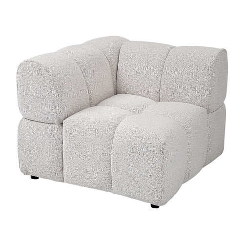 EVER DREAMING LIVING LEIA 2 SEATER BOUCLE MODULAR SOFA