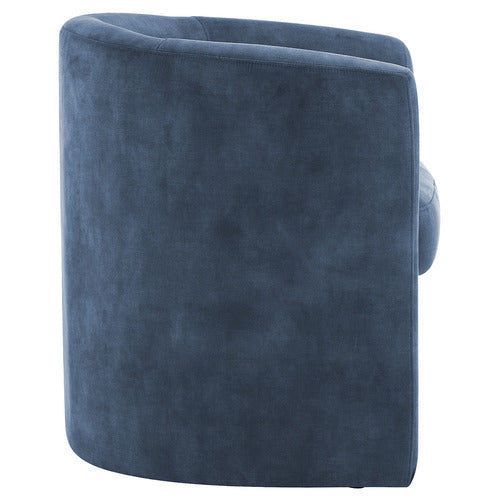 CORNER OFFICE LEILANI VELVET ARMCHAIR
