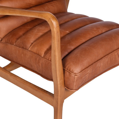 CHARTWELL HOME NIEVES LEATHER ARMCHAIR
