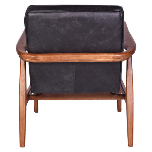 CHARTWELL HOME NIEVES LEATHER ARMCHAIR
