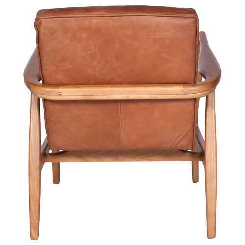 CHARTWELL HOME NIEVES LEATHER ARMCHAIR