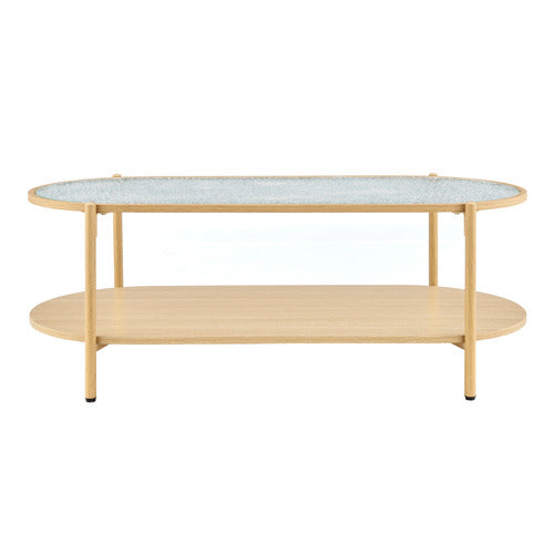 CORE LIVING LENNON OVAL COFFEE TABLE