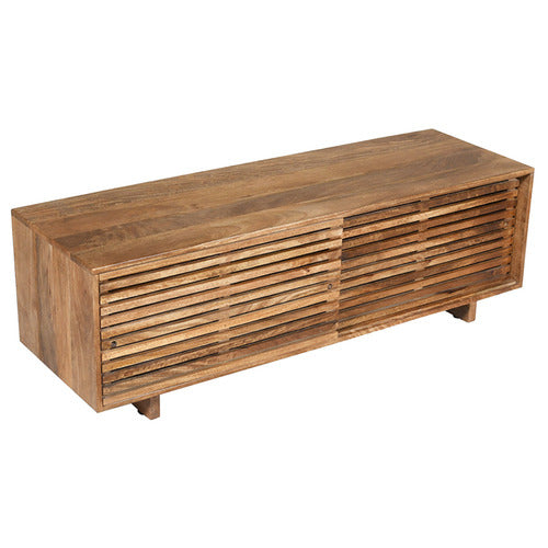 HOME & LIFESTYLE LEO MANGO WOOD TV UNIT