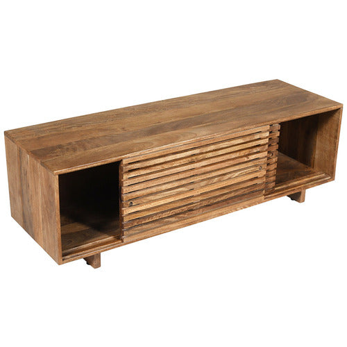 HOME & LIFESTYLE LEO MANGO WOOD TV UNIT