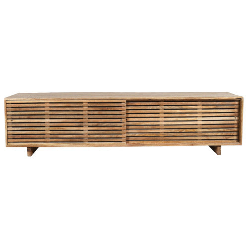 HOME & LIFESTYLE LEO MANGO WOOD TV UNIT