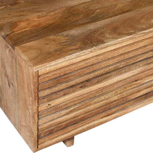 HOME & LIFESTYLE LEO MANGO WOOD TV UNIT