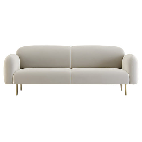 MODERN COLLECTIVE LEOPOLD 3 SEATER VELVET SOFA