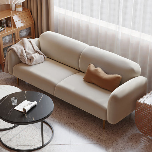 MODERN COLLECTIVE LEOPOLD 3 SEATER VELVET SOFA