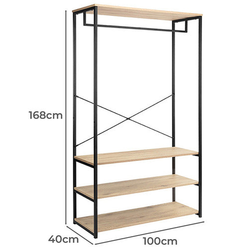 CORE LIVING LEWIS CLOTHING RACK