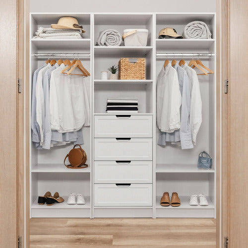 CAPEVIEW INTERIORS 200CM CORVALLIS HAMPTONS WARDROBE