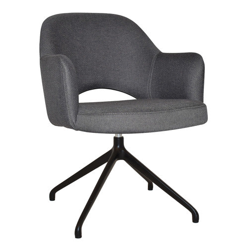 BRIGHT SIDE FURNITURE LEX COTTON-BLEND TRESTLE ARMCHAIRS (SET OF 2)