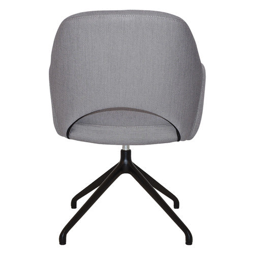 BRIGHT SIDE FURNITURE LEX COTTON-BLEND TRESTLE ARMCHAIRS (SET OF 2)