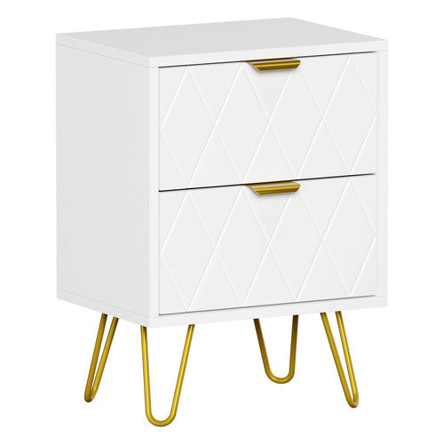 LIVING FUSION LEYTON BEDSIDE TABLE