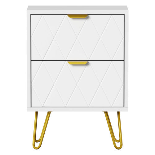 LIVING FUSION LEYTON BEDSIDE TABLE
