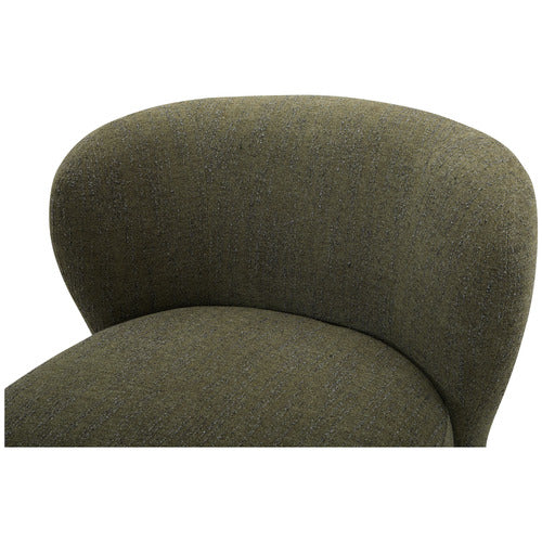 LIBBY UPHOLSTERED SWIVEL ACCENT CHAIR