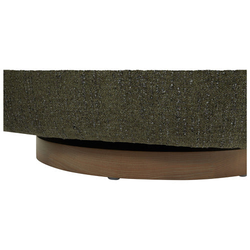 LIBBY UPHOLSTERED SWIVEL ACCENT CHAIR