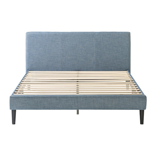 STUDIO HOME BLUE LEANNE PLATFORM BED