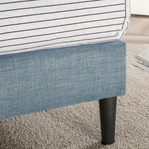 STUDIO HOME BLUE LEANNE PLATFORM BED