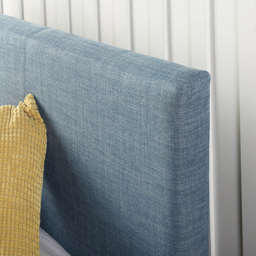 STUDIO HOME BLUE LEANNE PLATFORM BED