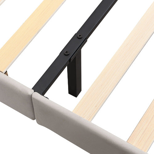OAKLEIGH HOME SEQUOIA FLOATING BED FRAME WITH LED